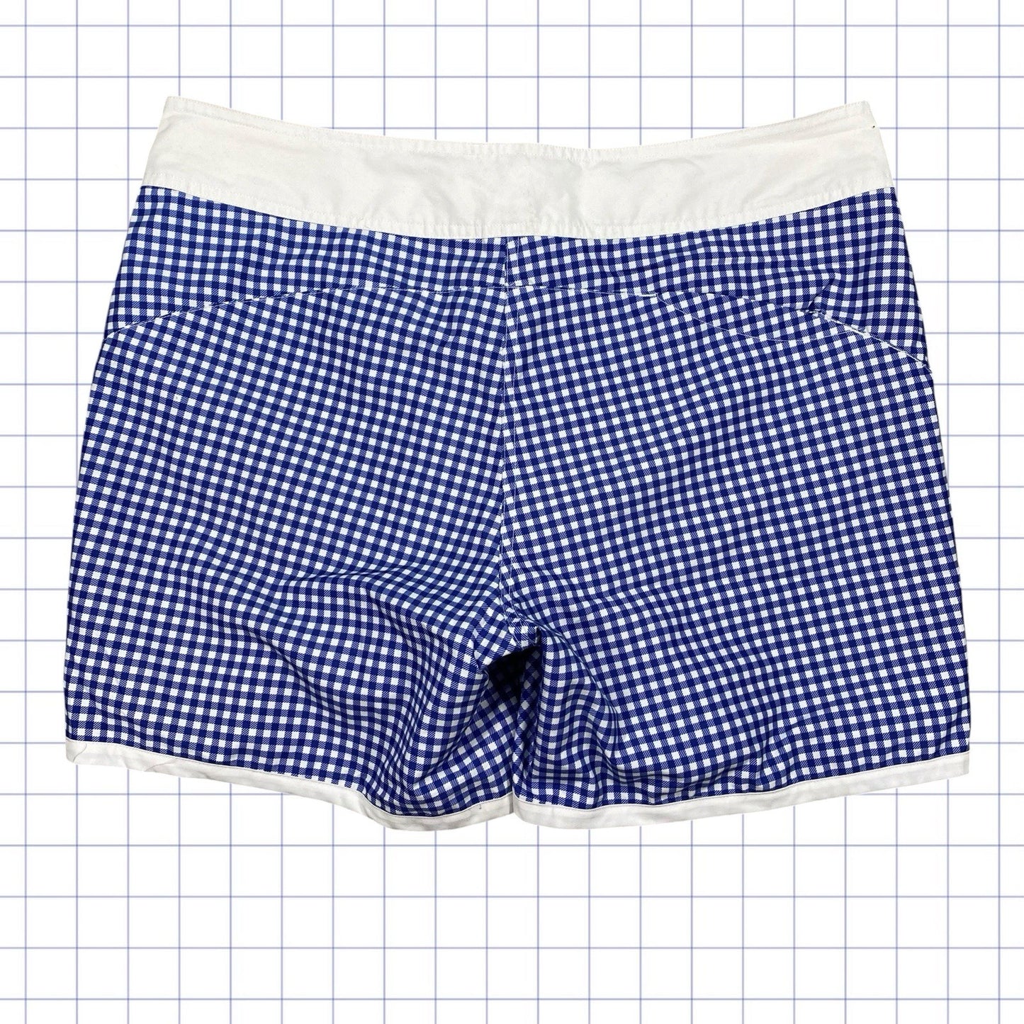 Y2K Checkered Shorts - 35W