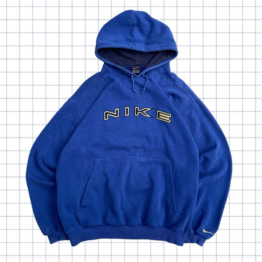 Early 2000s Nike Spellout Hoodie - M