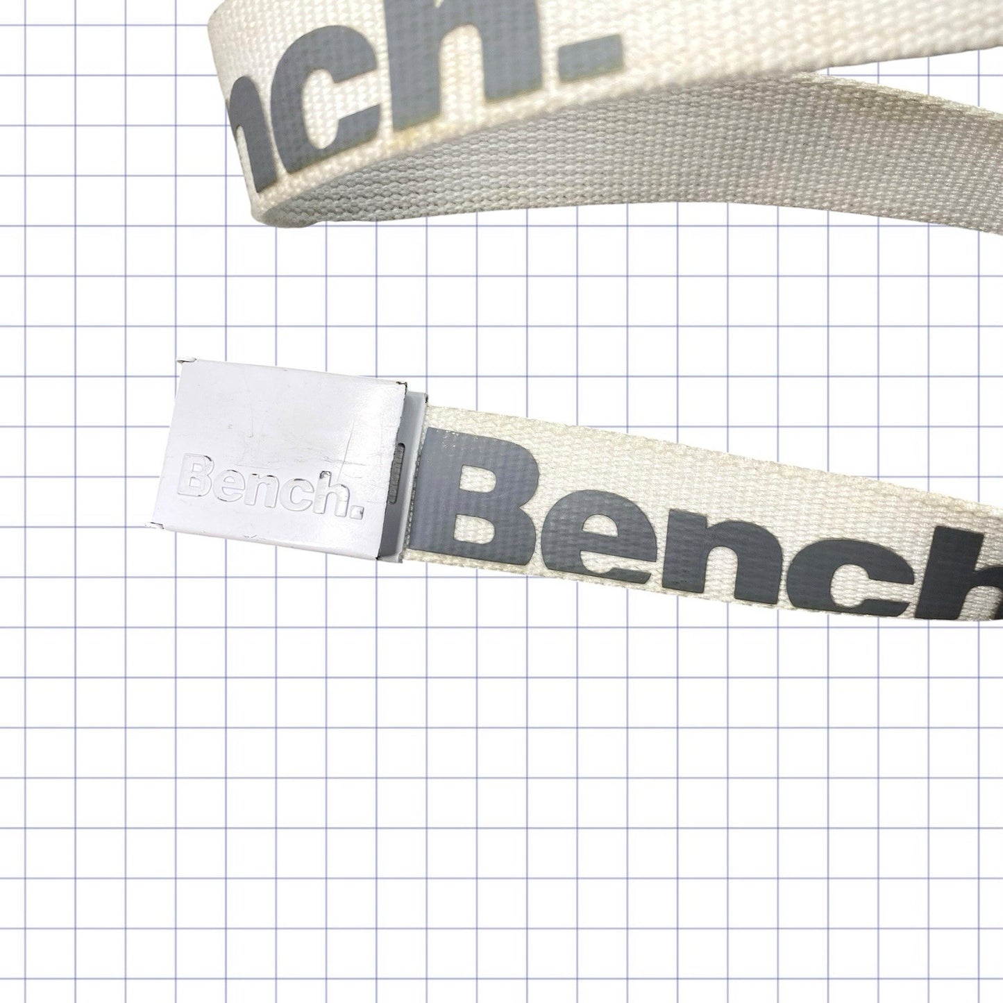 Bench Canvas Spellout Belt