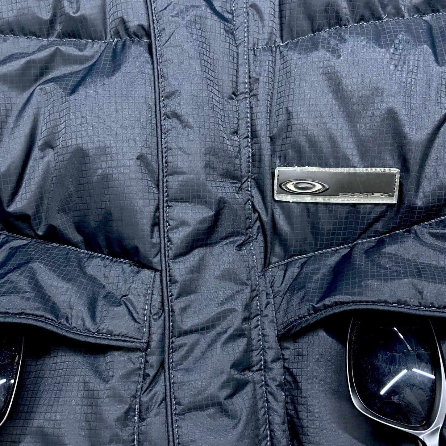 Vintage Oakley Software Down Fill Puffer Jacket - L