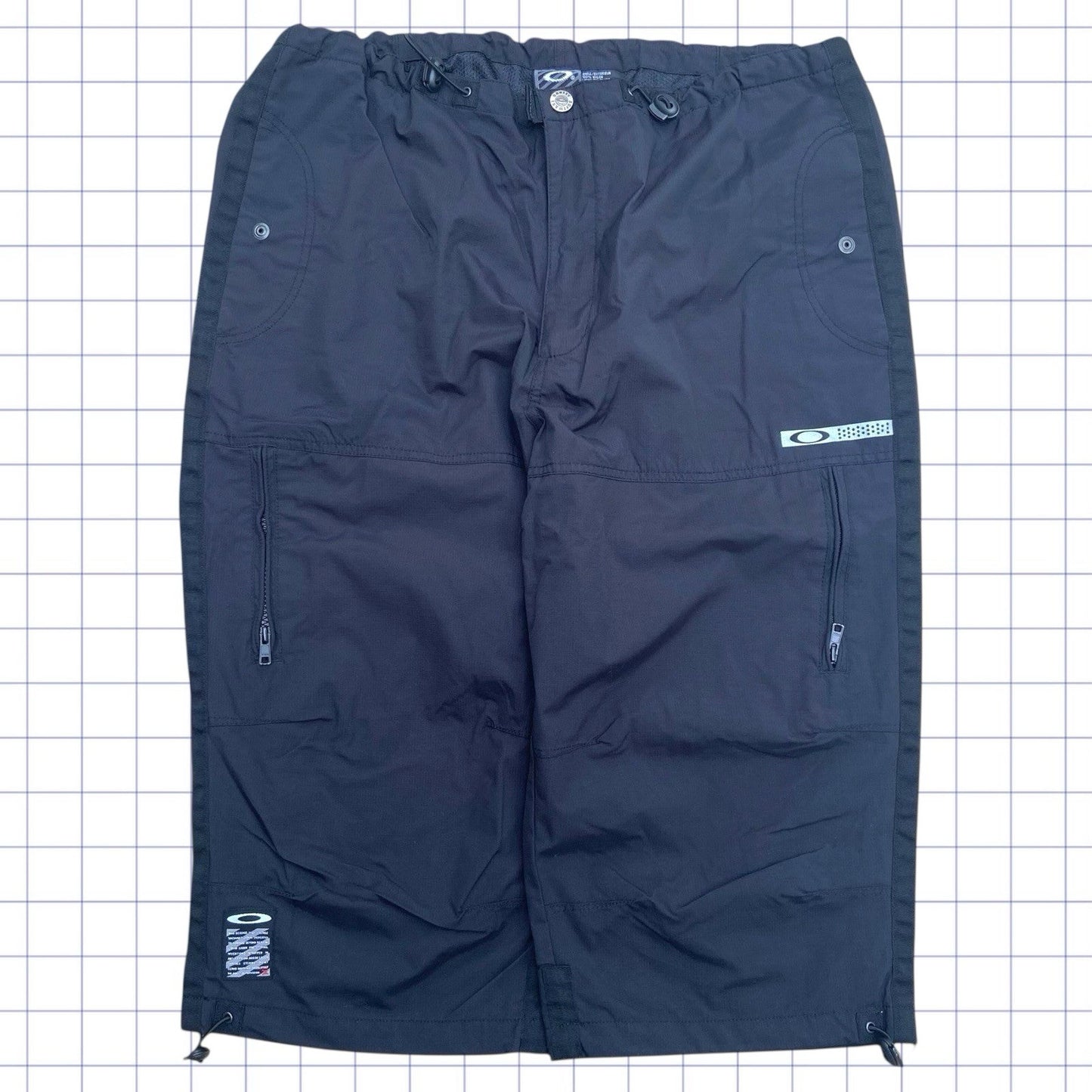 Vintage Oakley Software 3/4th Shorts - l-XL