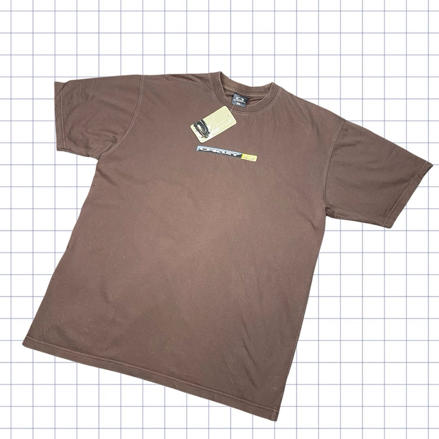 Early 2000s Oakley Spellout Tshirt  - L