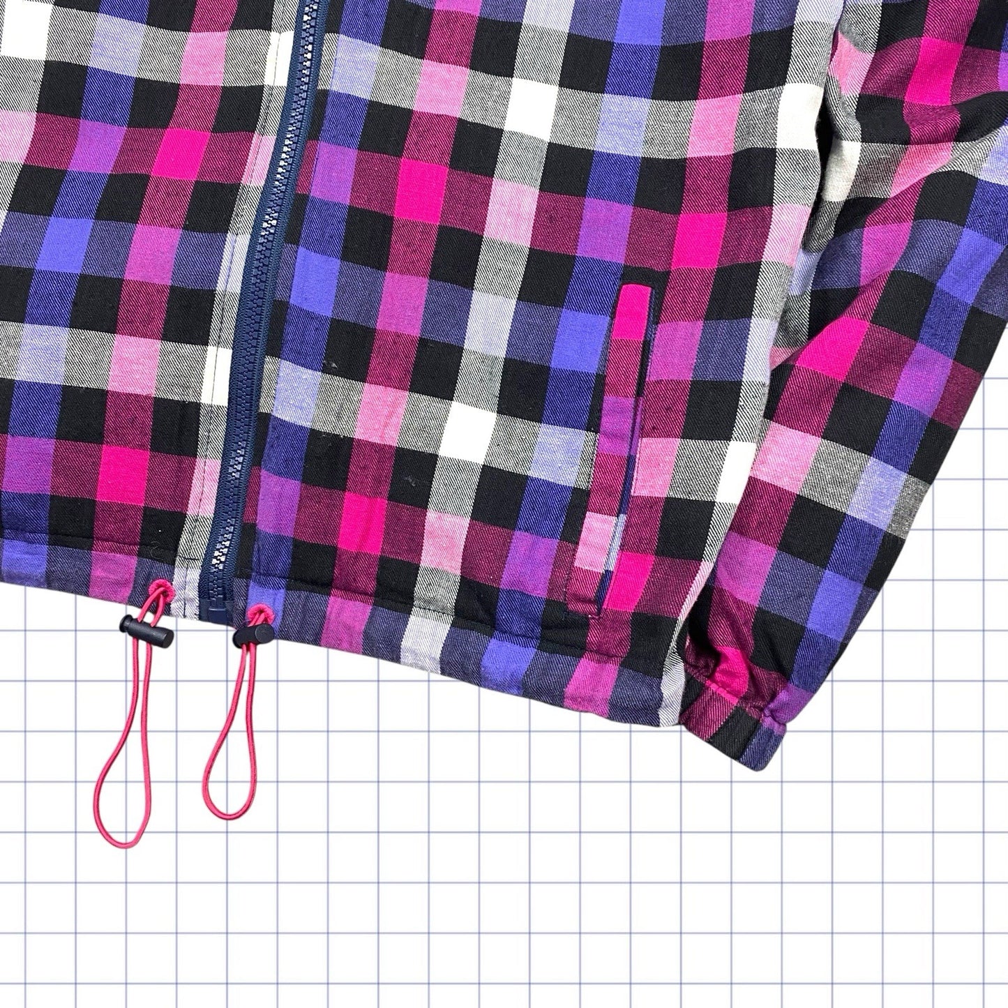 ヴィンテージ リバイバル チェック ジャケット - S