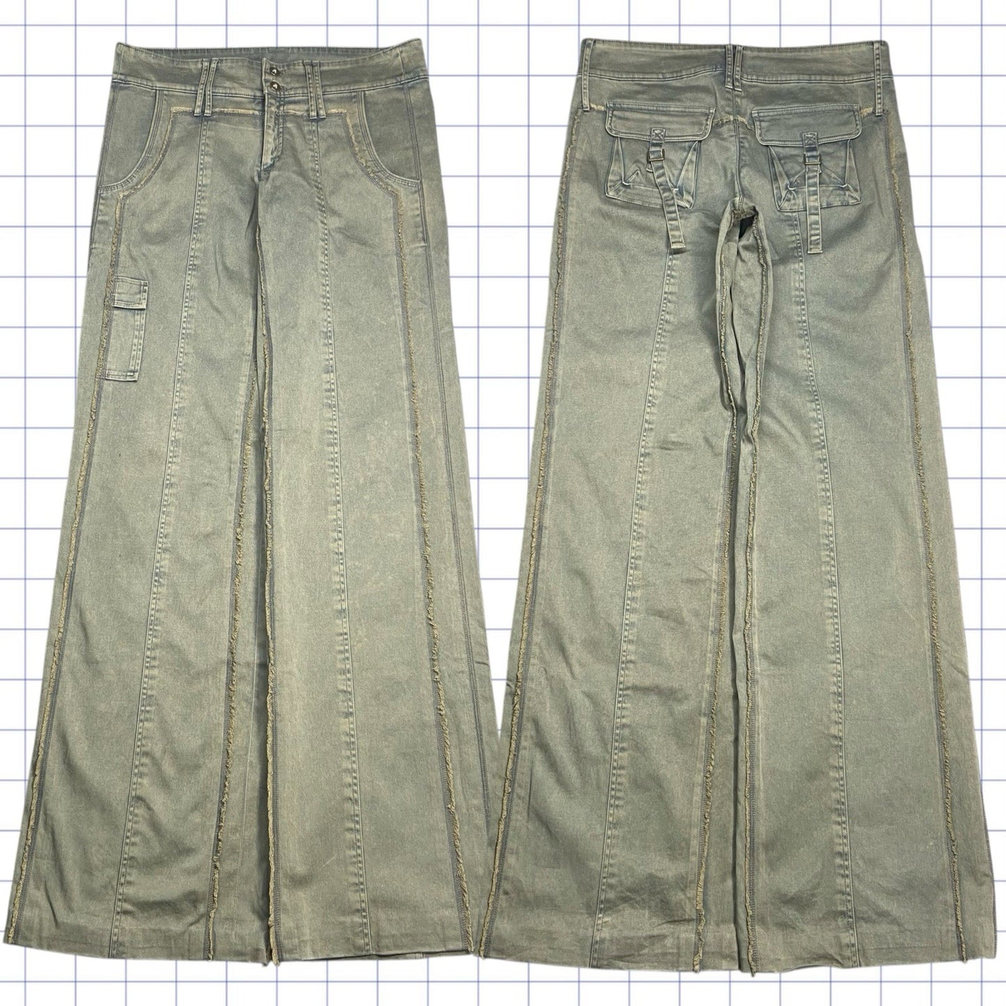 Calças com painéis estilo Avirex - 30W