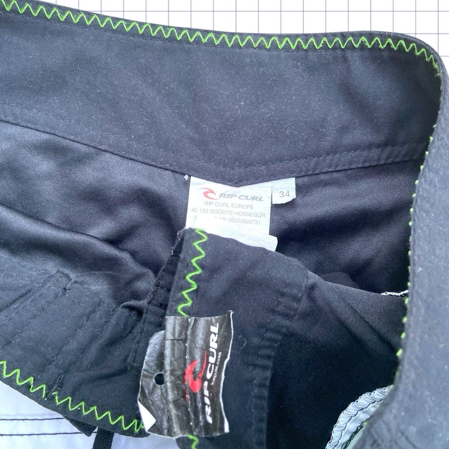 Vintage Ripcurl Lucky Board Shorts - 34W