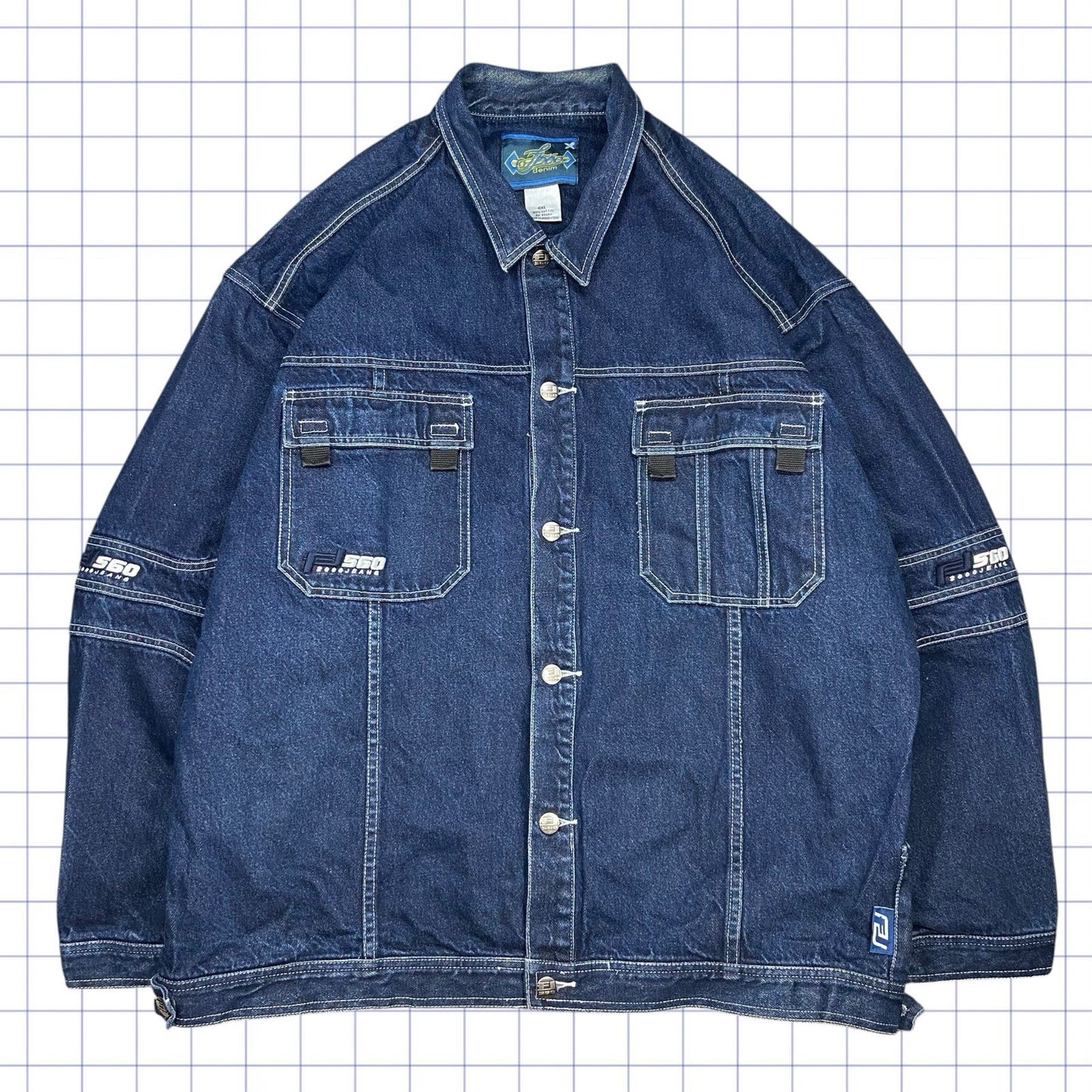 Vintage Southpole Style Denim Jacket - XXL/XXXL