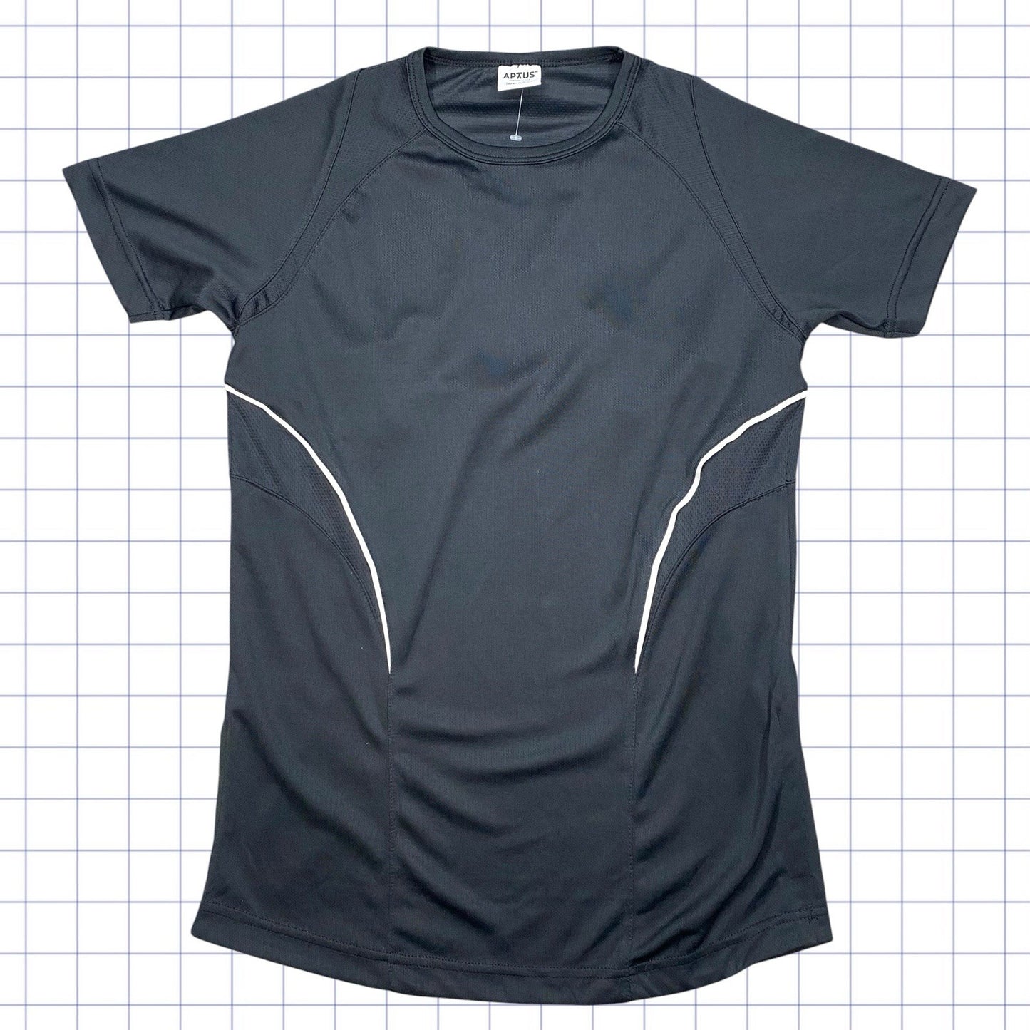 Y2K Style Panelled T-Shirt - S/M