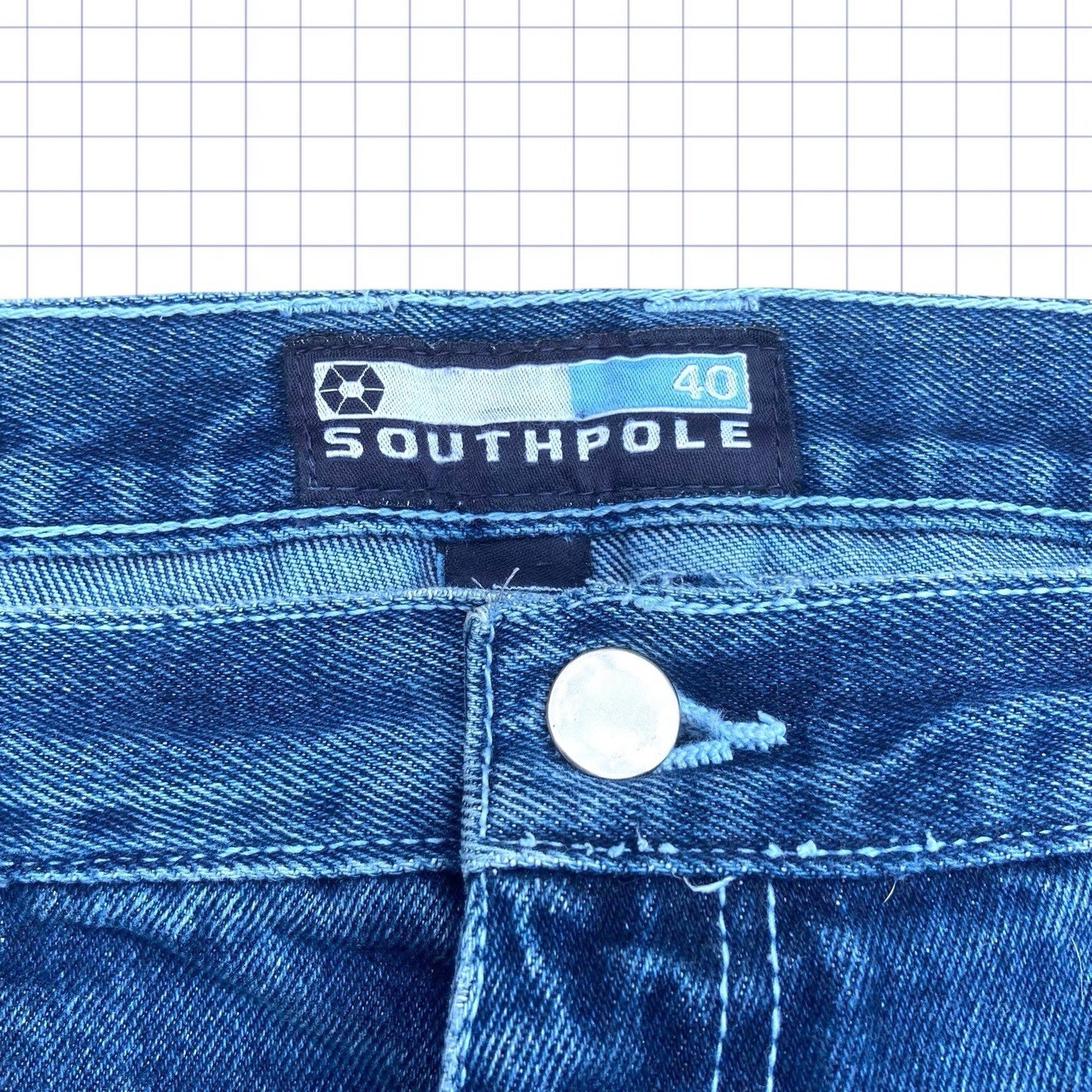 Vintage Southpole Blue Tab Jorts - 36W