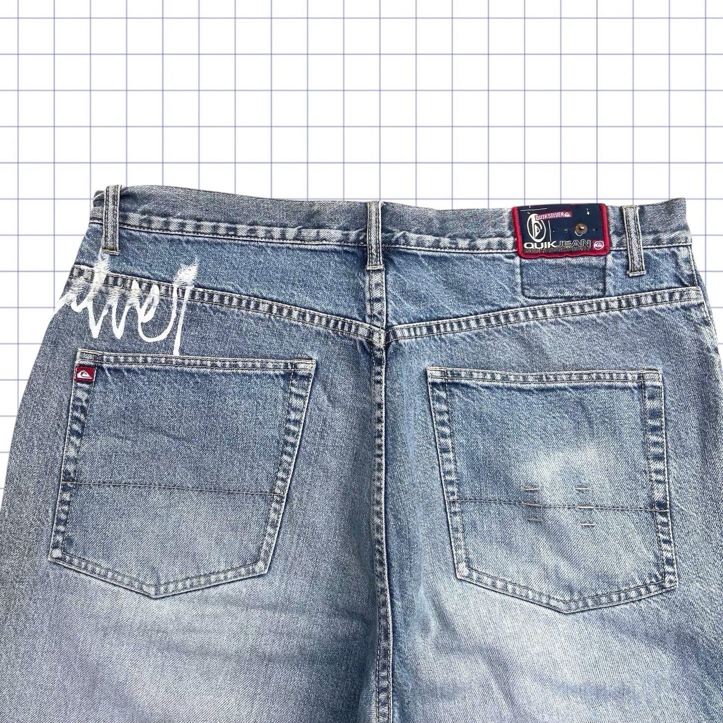 Vintage Quiksilver Distressed Jorts - 36W