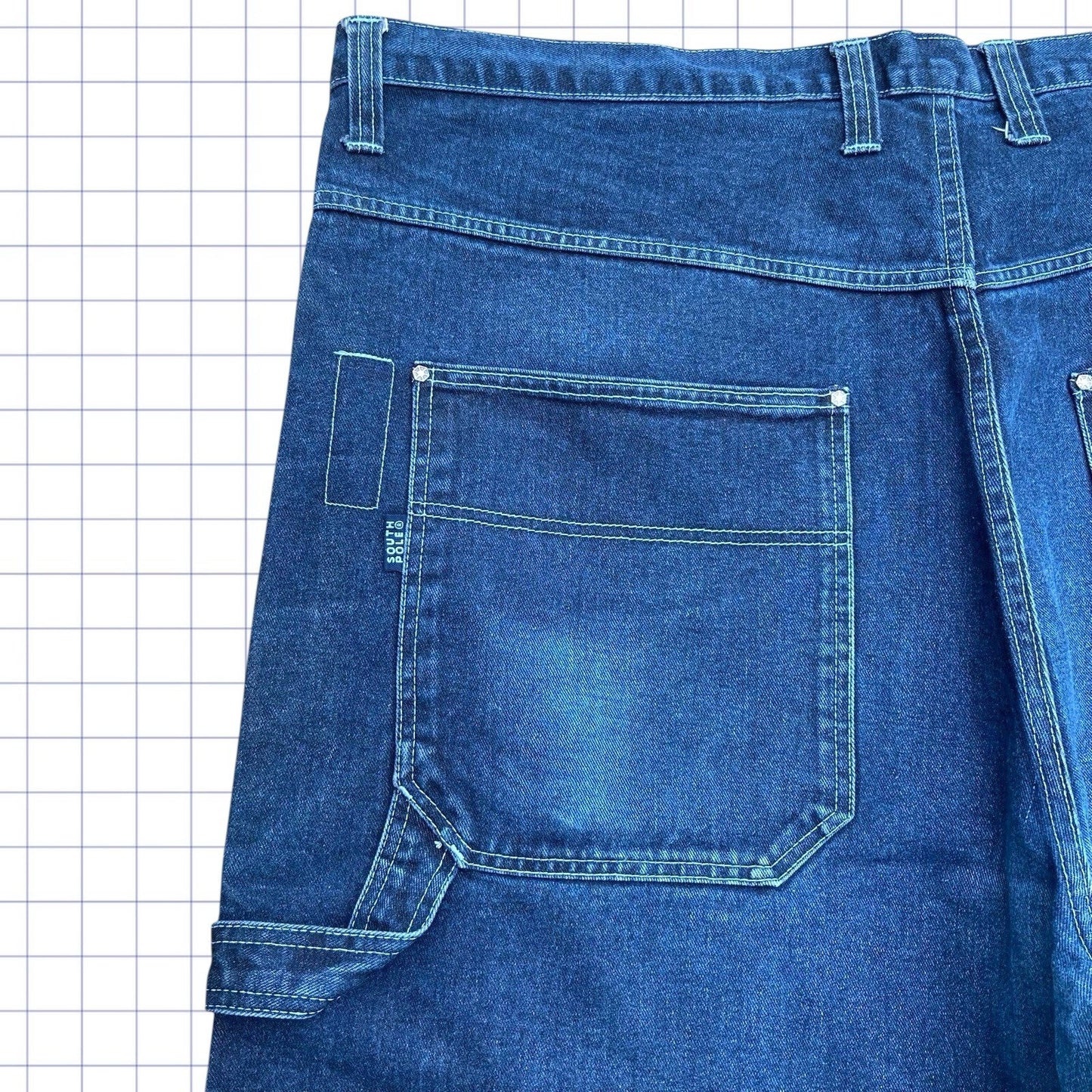 Vintage Southpole Spellout Jorts - 48W