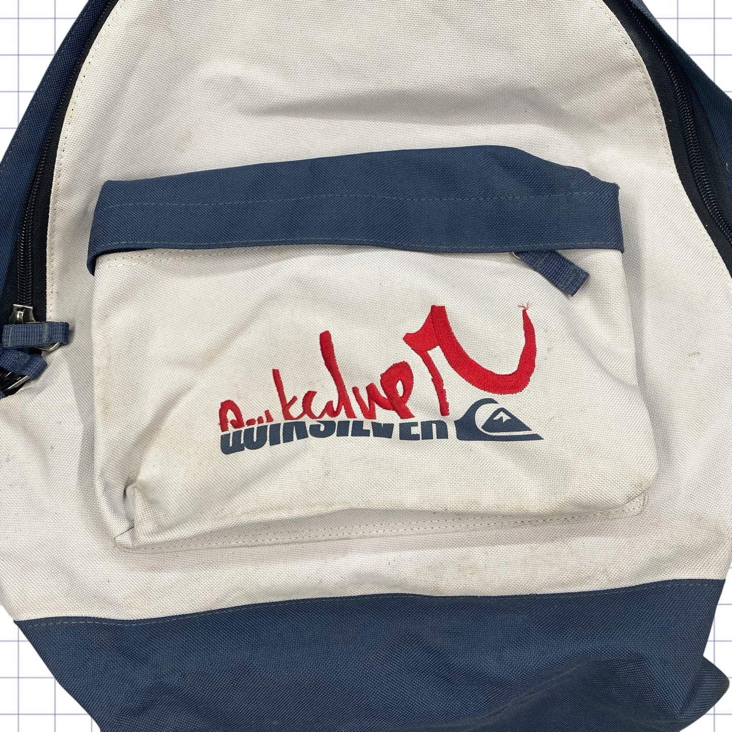 Y2K Quiksilver Spellout Backpack