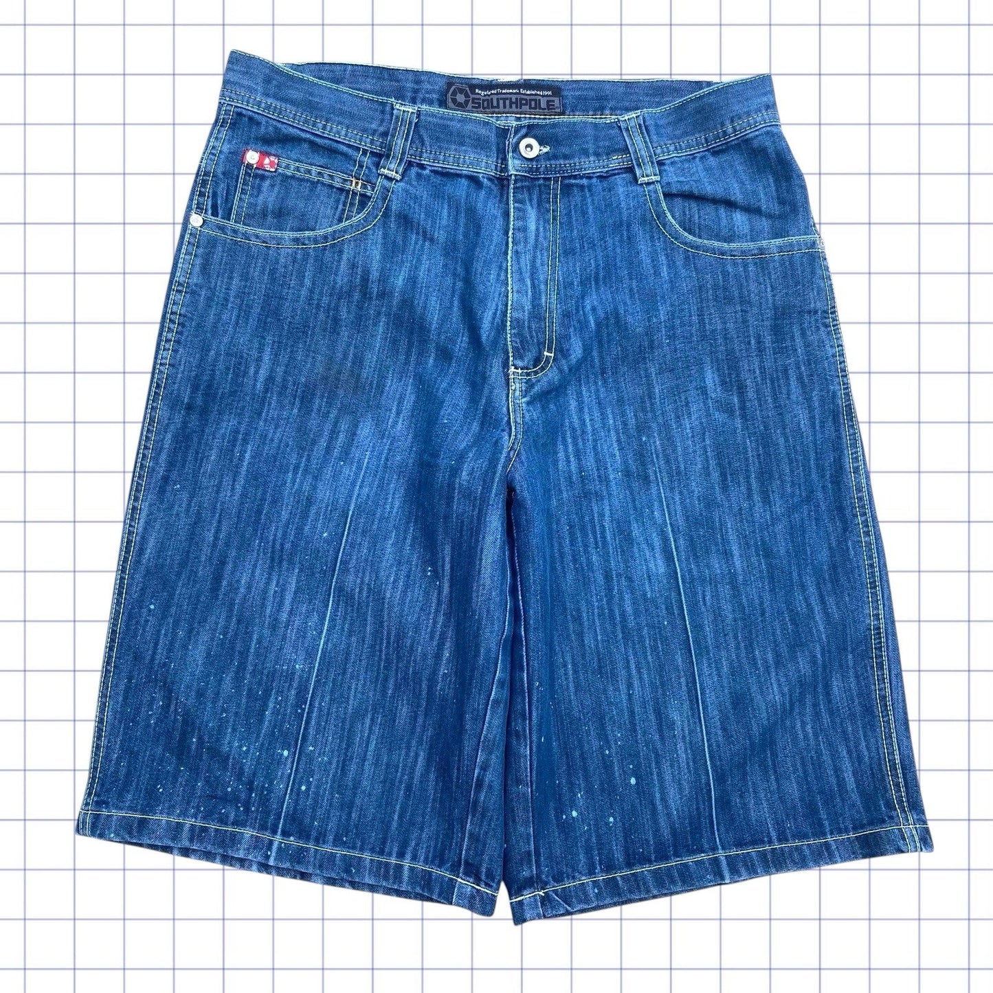 Vintage Southpole Red Label Jorts - 34W