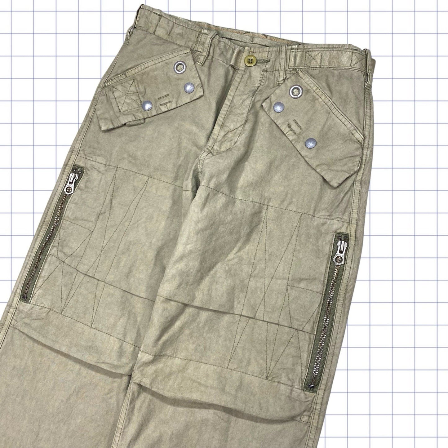 Vintage Polo Ralph Lauren Technical Zip Pockets - 28W