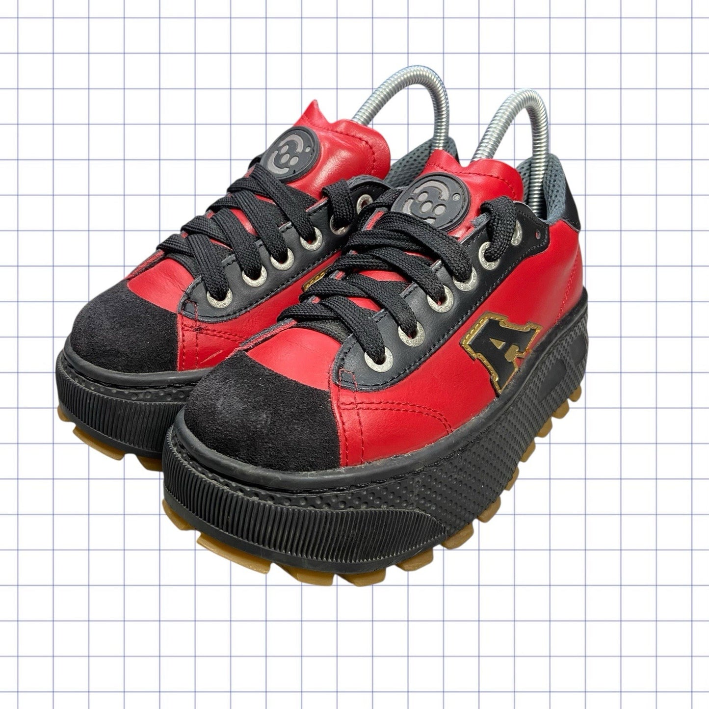 New Rock Style Art Company Chunky Boots - UK 4