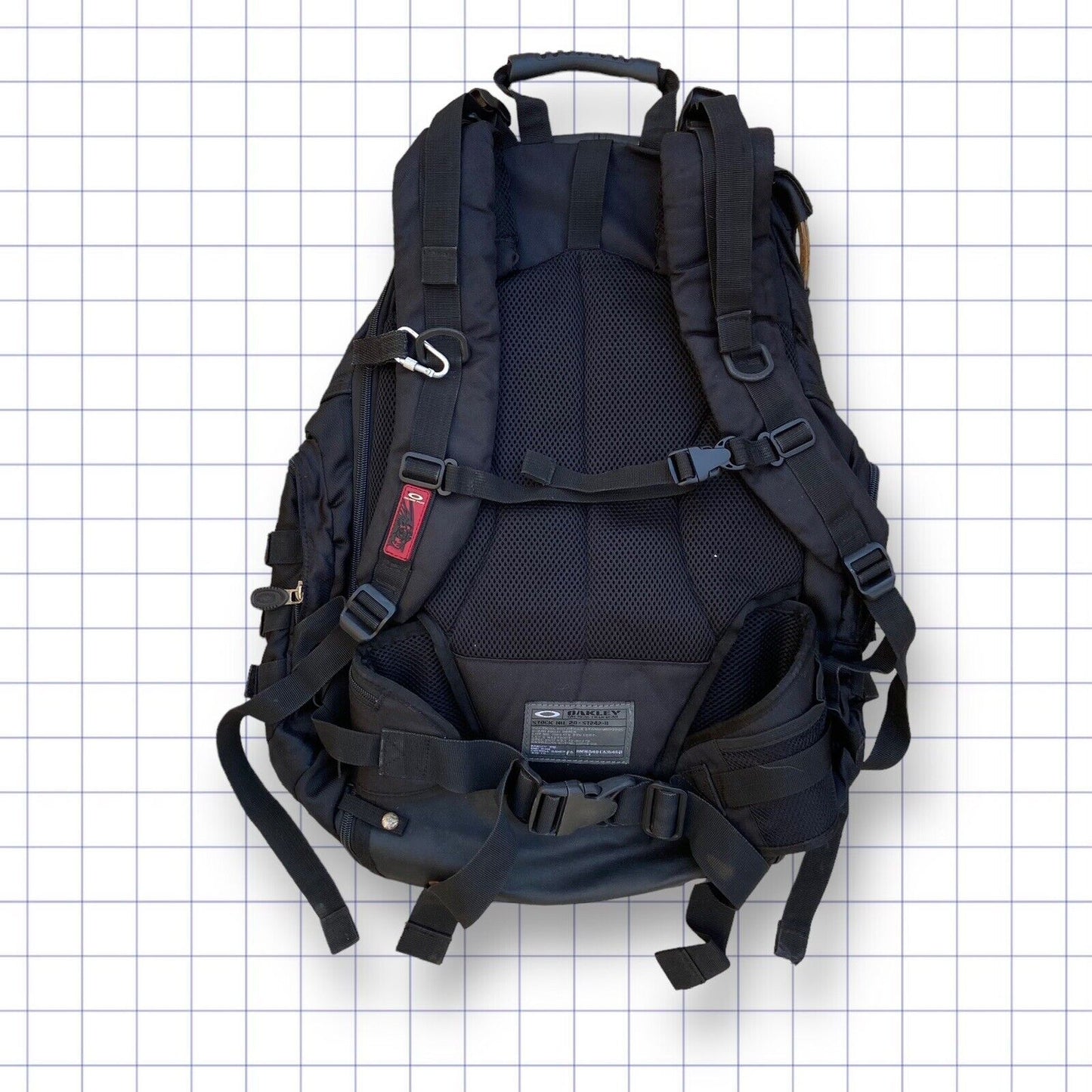 Vintage Stealth Black Tactical Field Oakley Backpack
