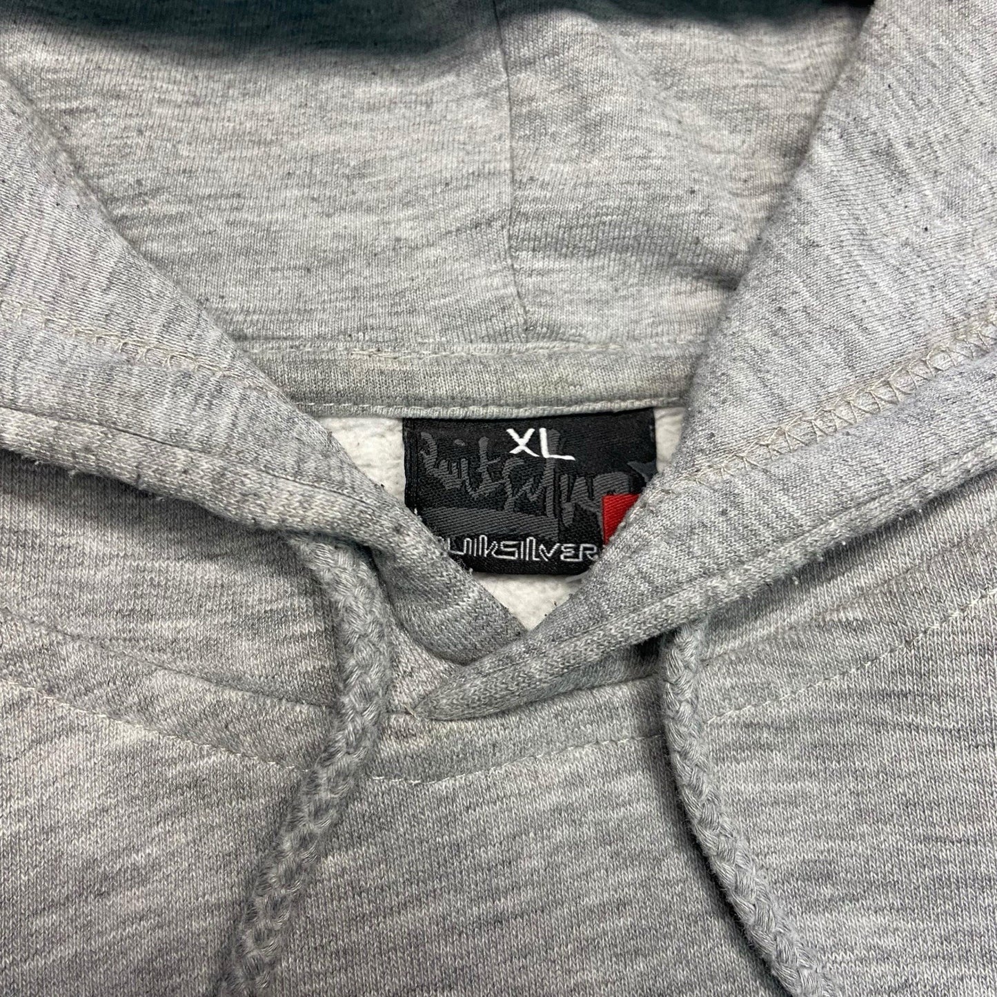 Vintage Quiksilver Spellout Hoodie - L/XL