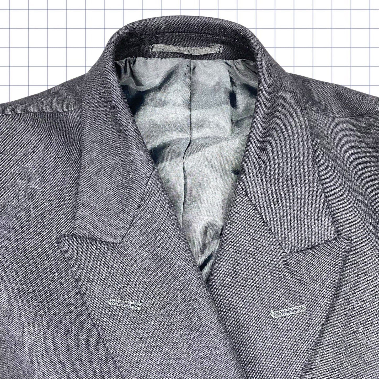 英国海軍ダブルブレストオフィサーズバラシアNO1Bジャケット - M/L