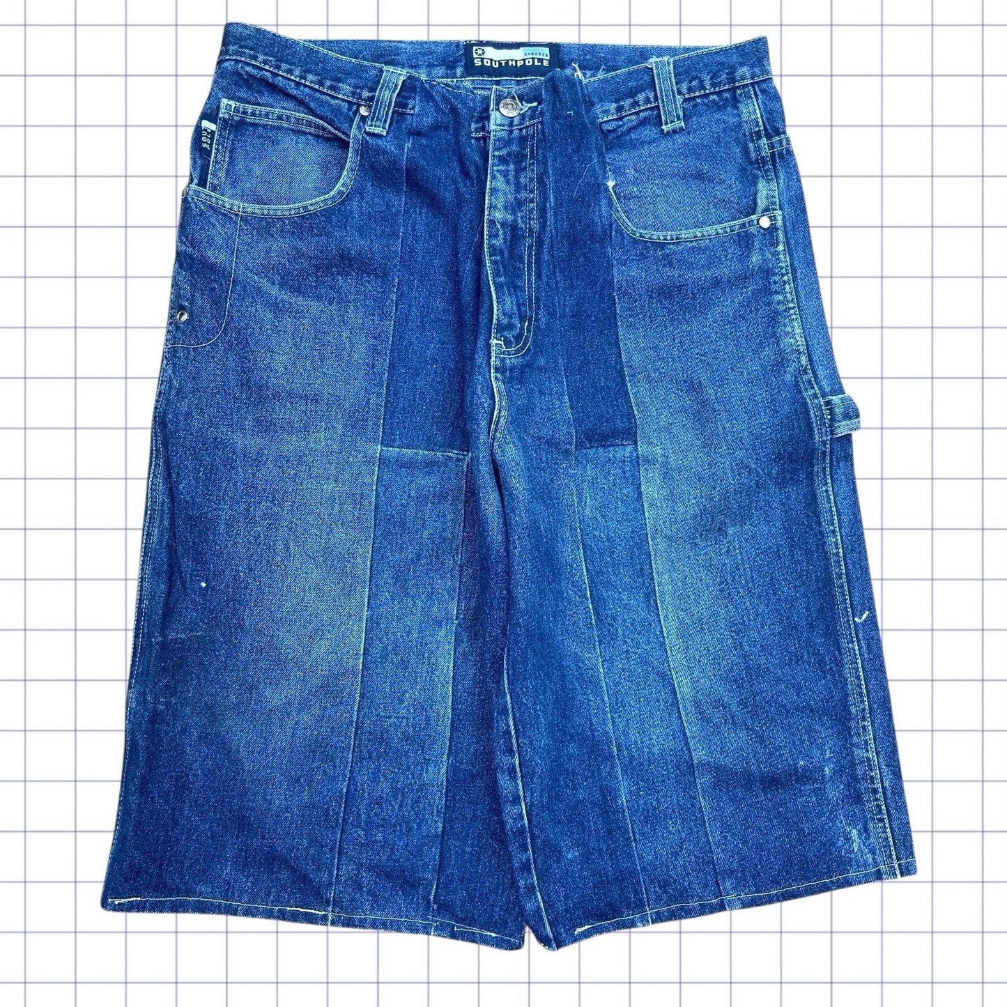 Vintage Southpole Spellout Jorts - 36W