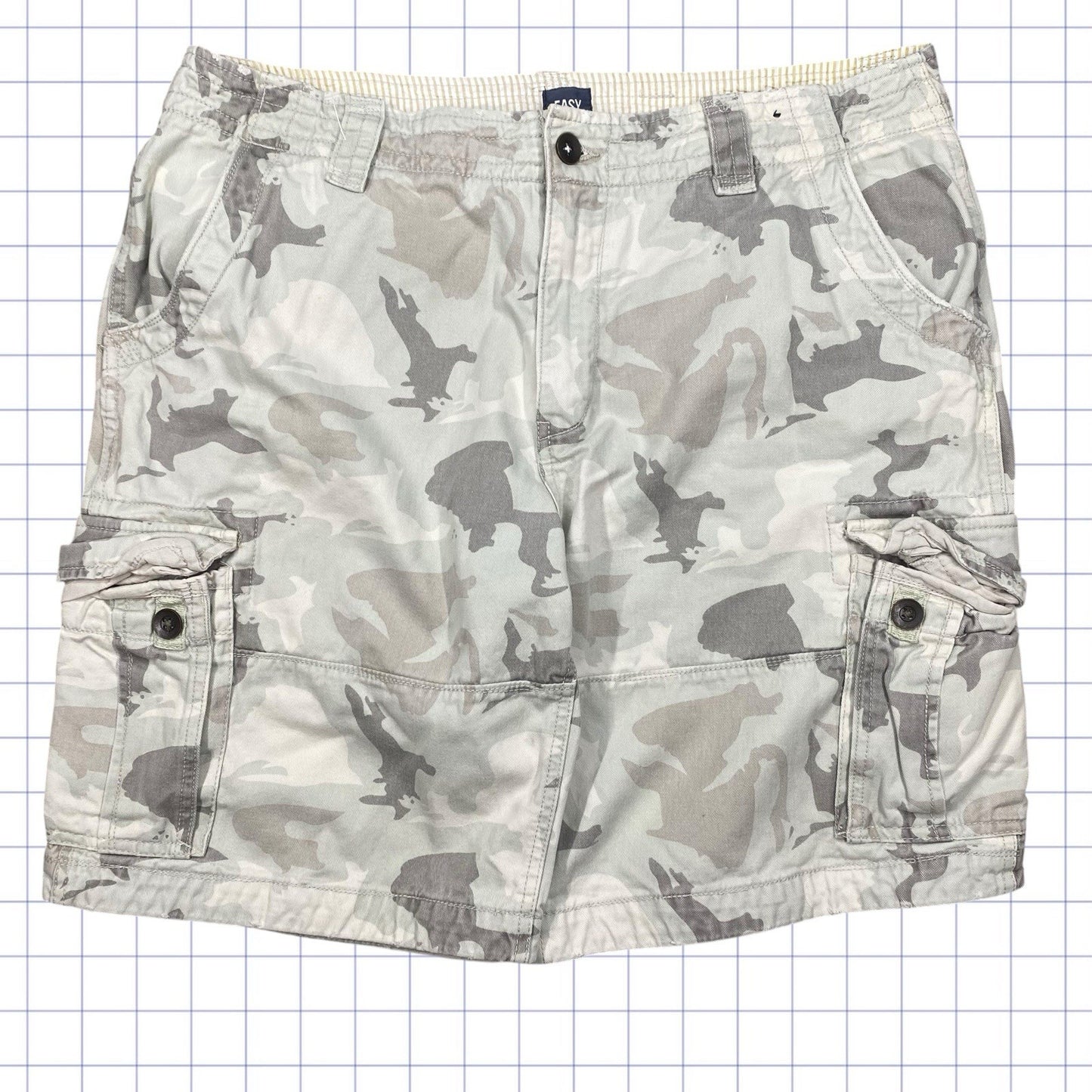 2000s Camo Shorts - 38W