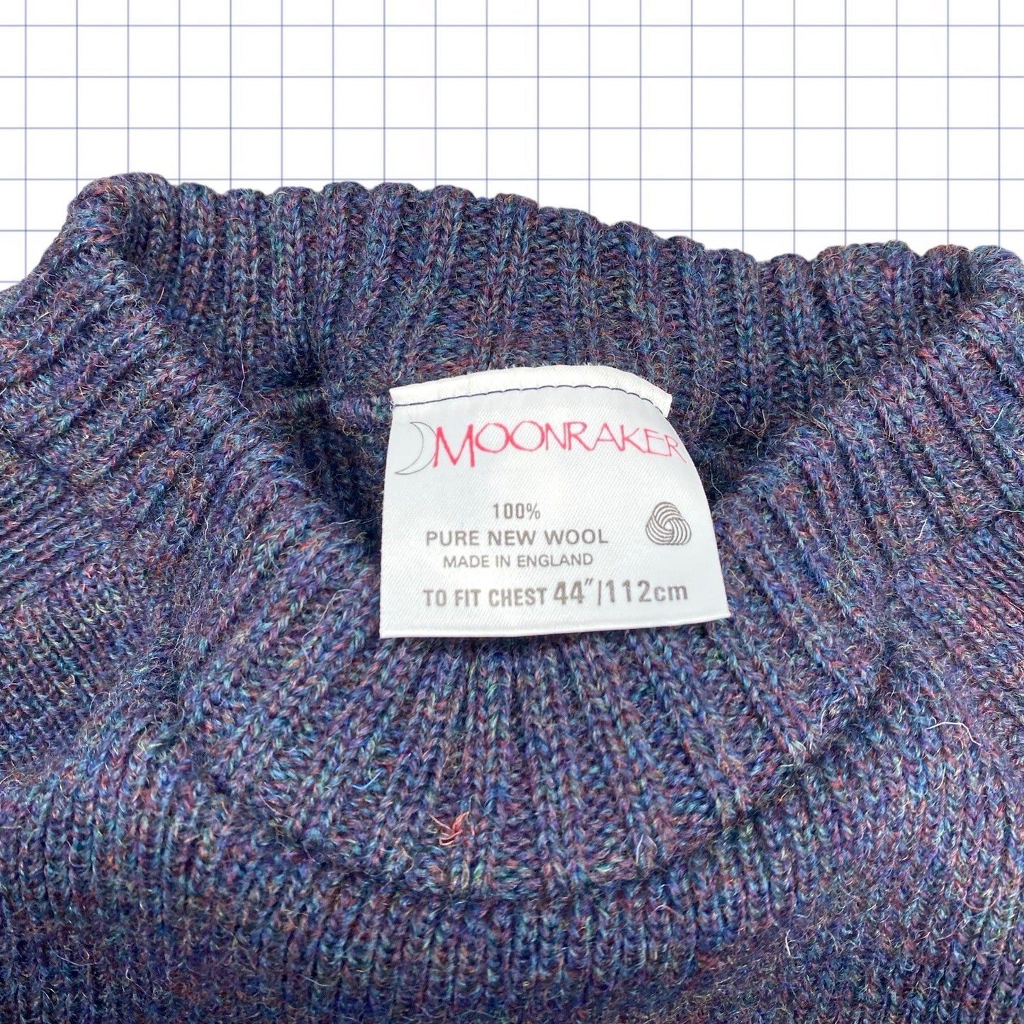 Moonraker 100% English Wool Knit Jumper - S/M