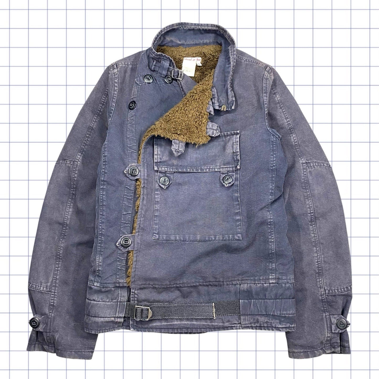 1950年代のヴィンテージ ポール＆ジョー スウェーデン製モーターサイクルジャケット - S/M