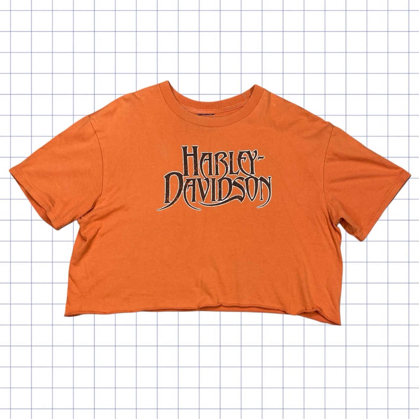 Vintage Harley Davidson Cropped Top - S