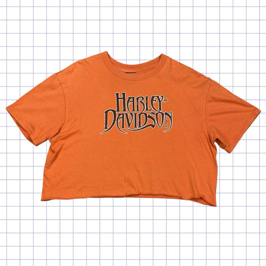 Vintage Harley Davidson Cropped Top - S