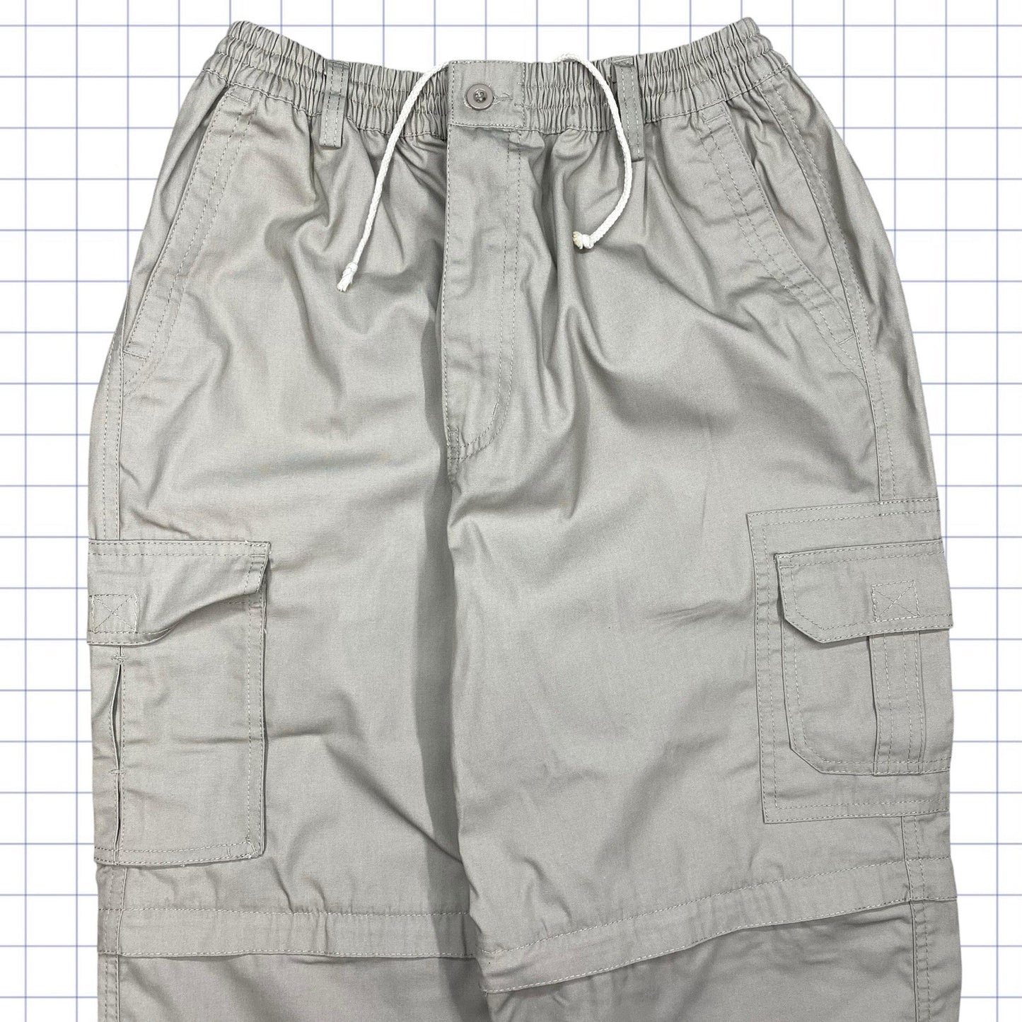 Y2K 3/4th Long Detachable Shorts - 28W-32W