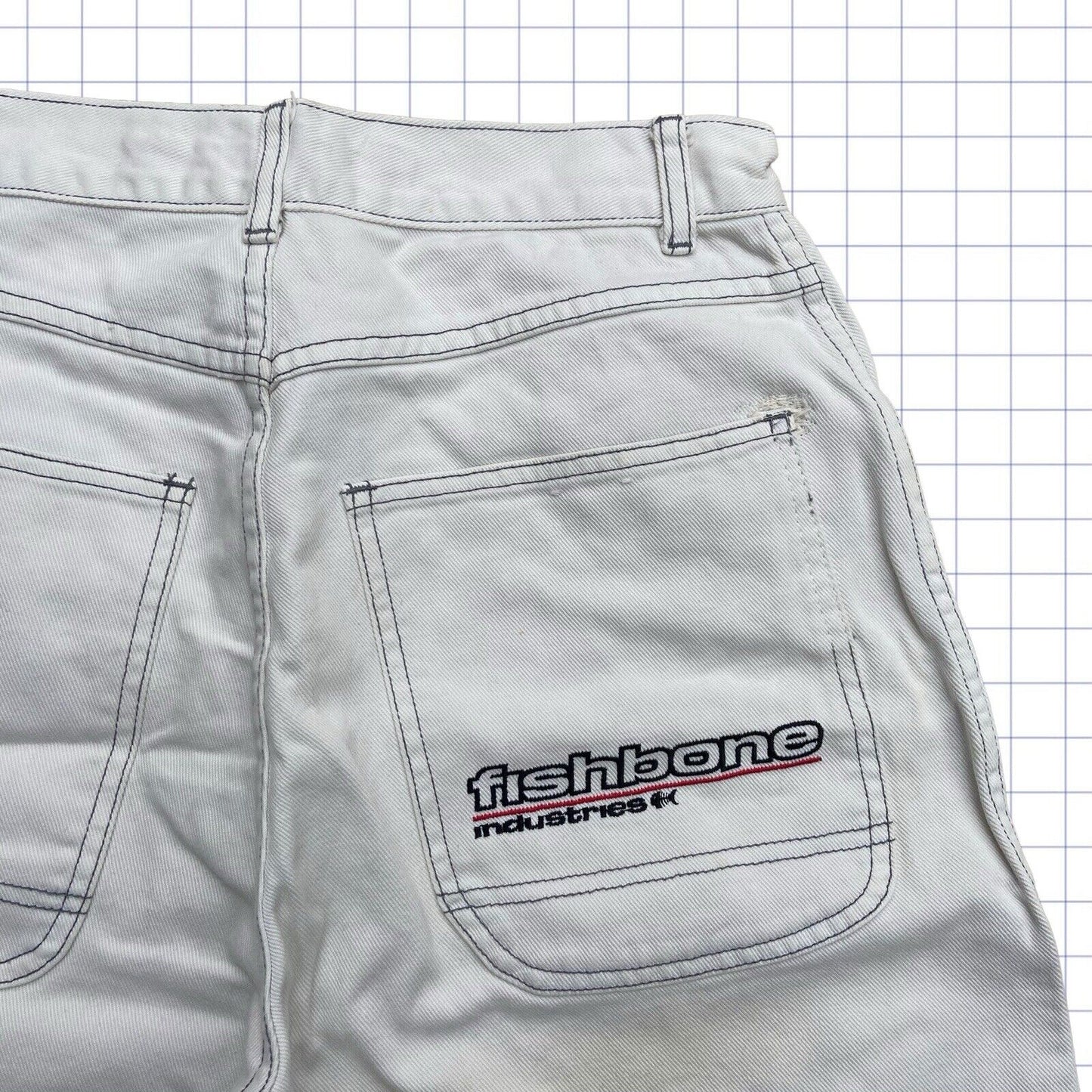 Vintage Fishbone Jorts - 33W