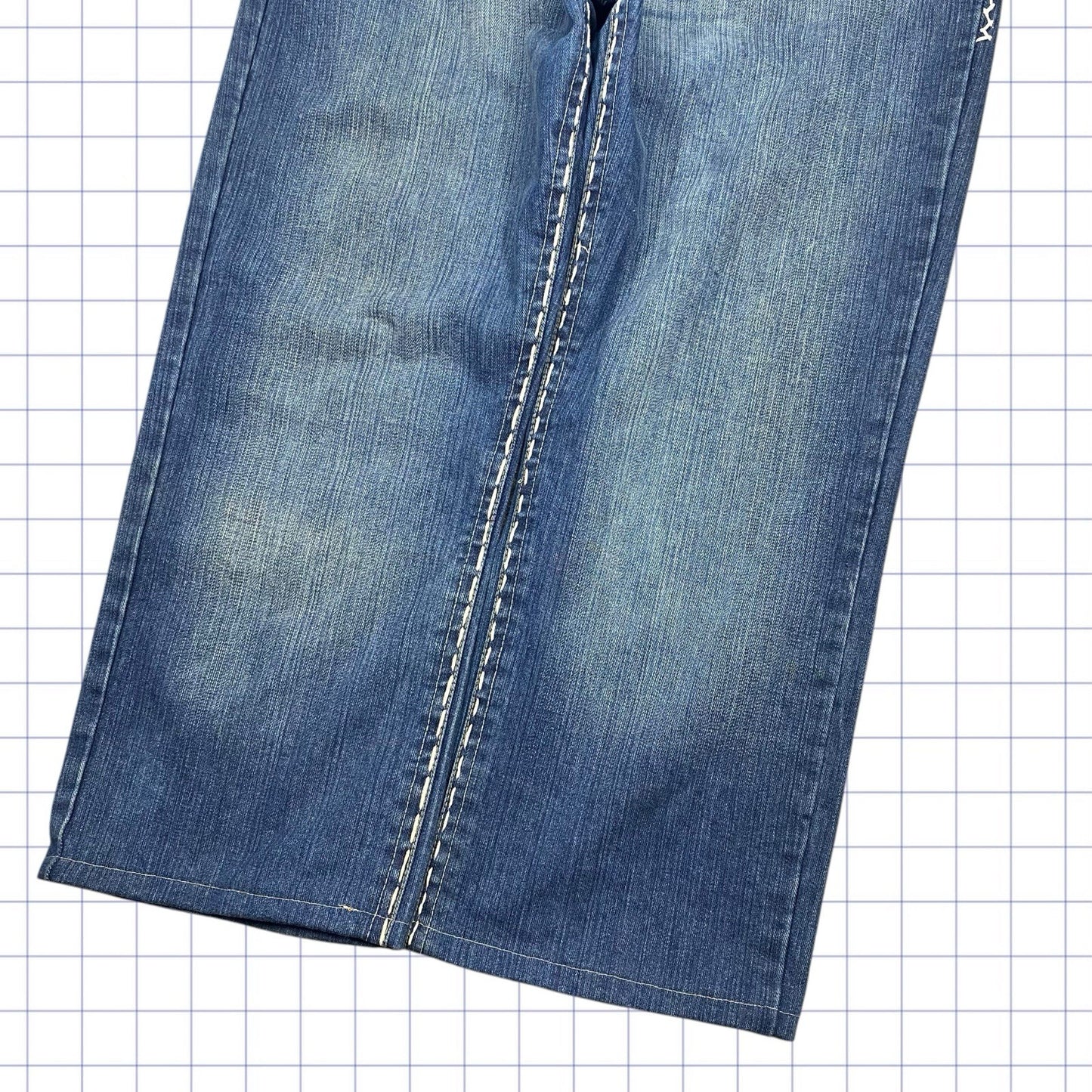 Y2K Studded Jeans - XL