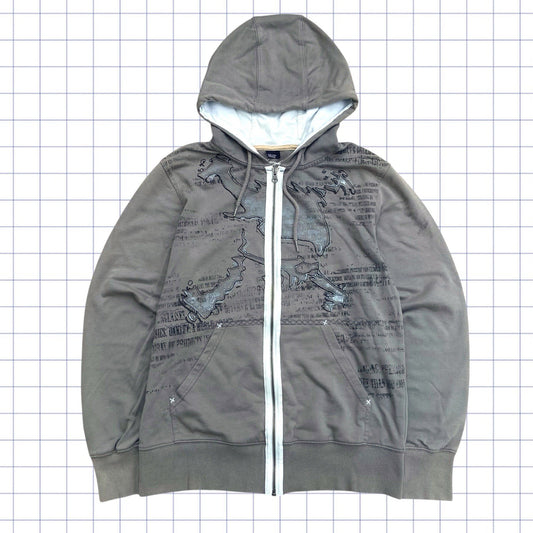 Vintage Oakley Skull Hoodie - M