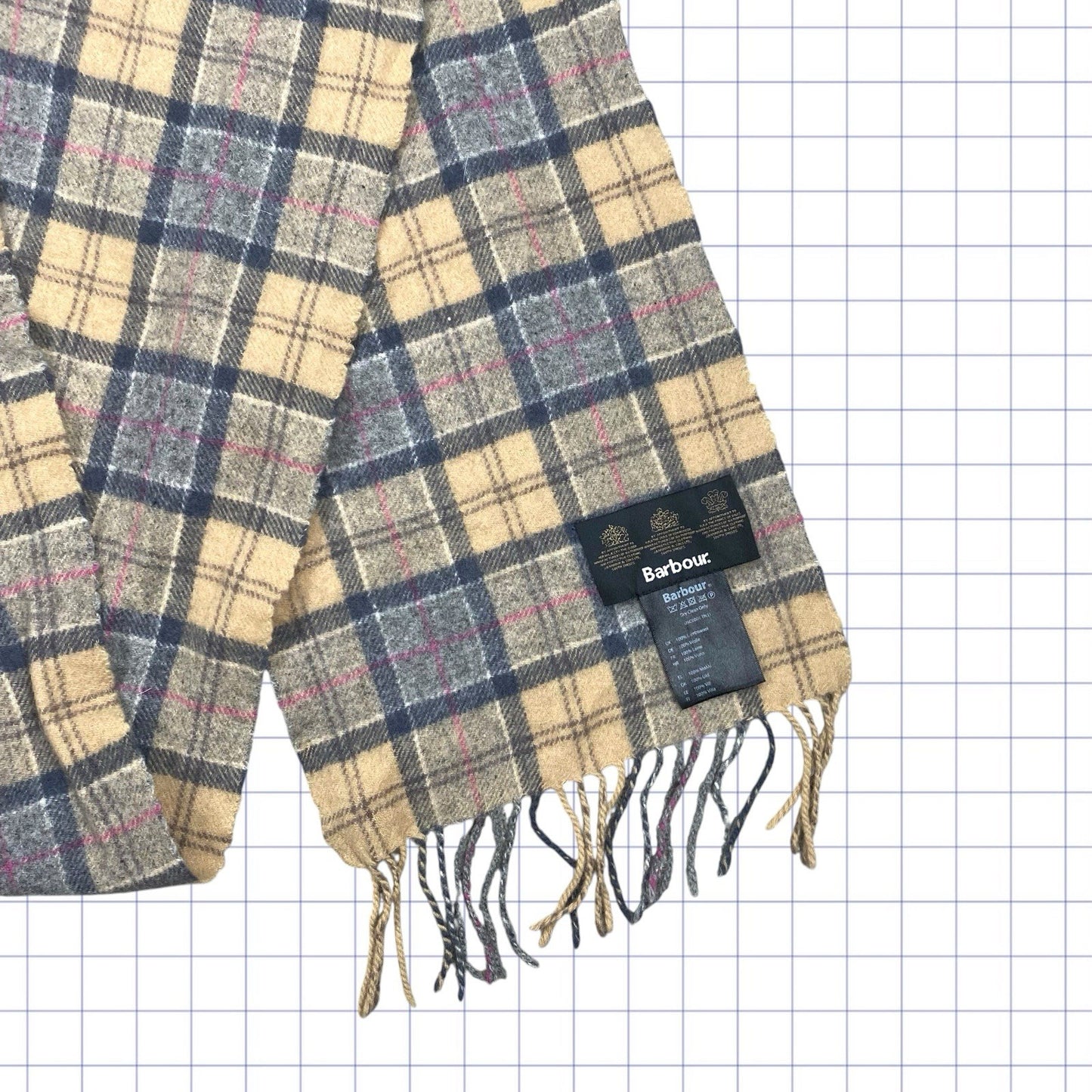 Barbour Tartan Lambswool Scarf