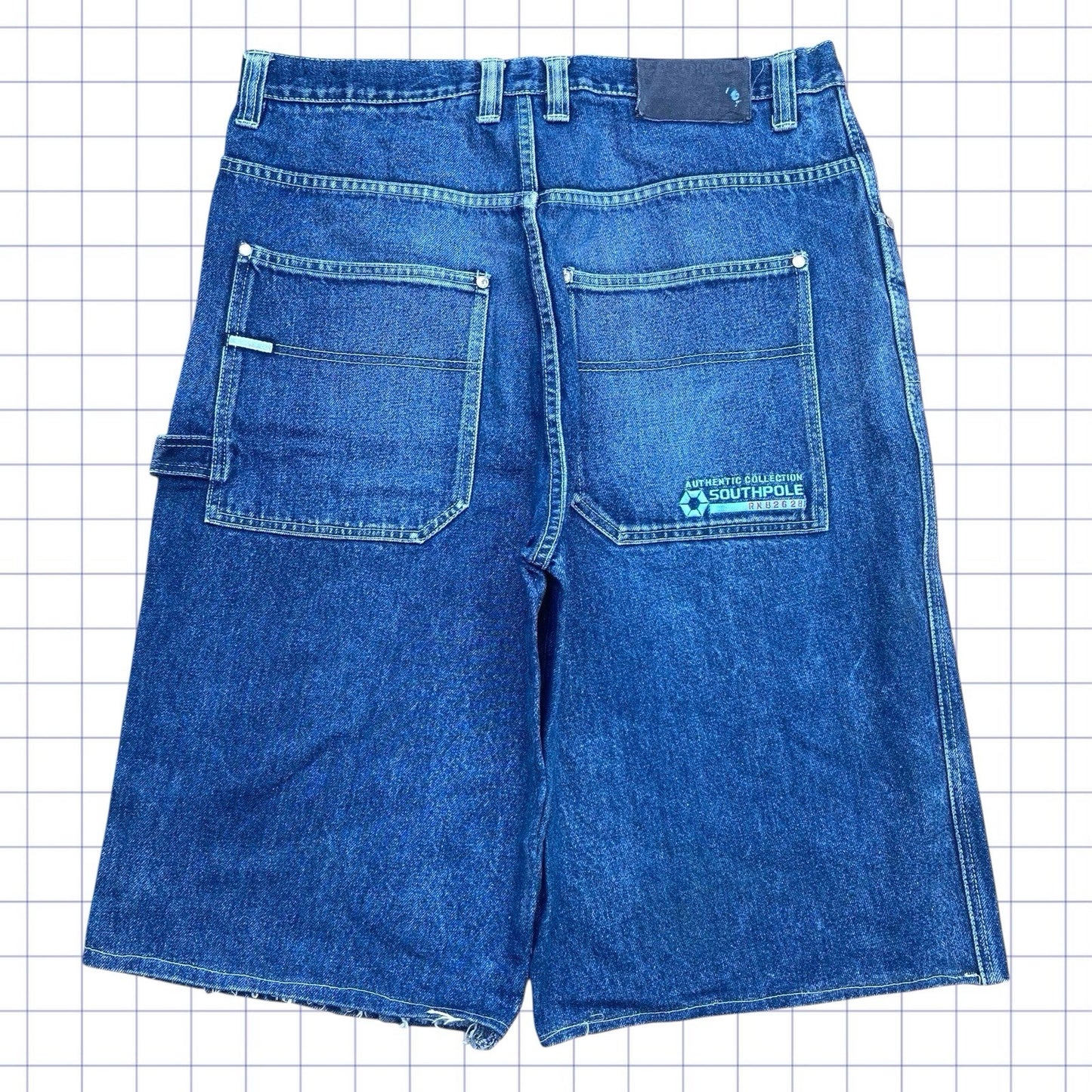 Vintage Southpole Spellout Jorts - 36W