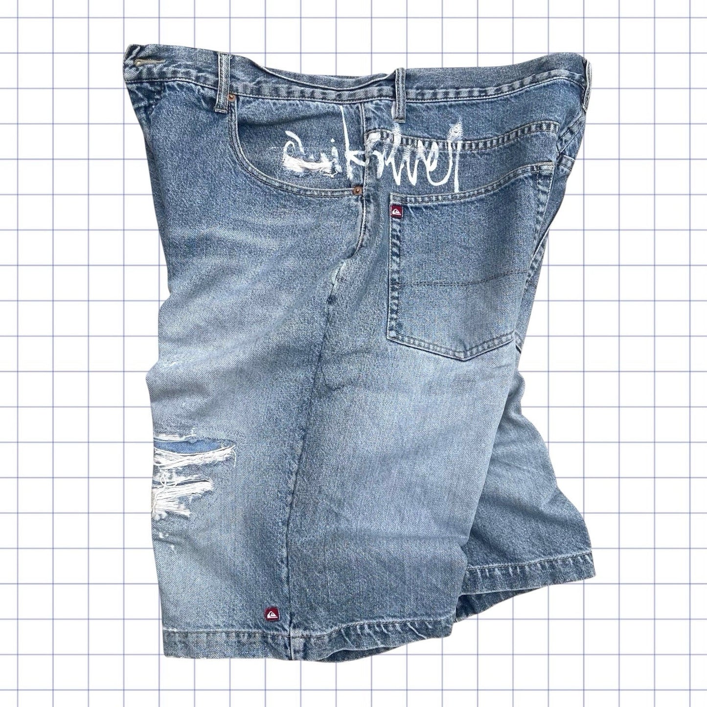 Vintage Quiksilver Distressed Jorts - 36W