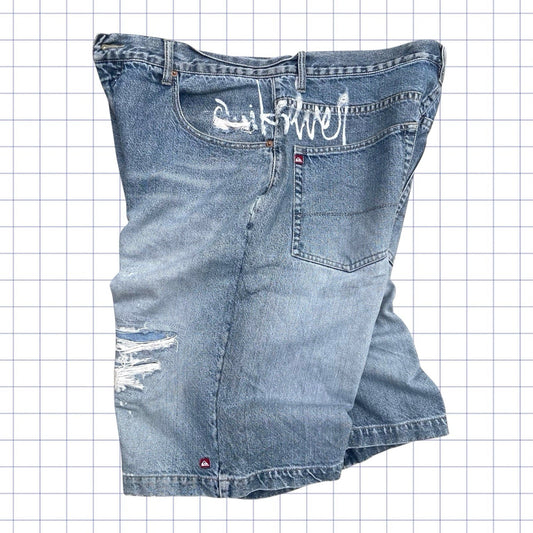 Vintage Quiksilver Distressed Jorts - 36W