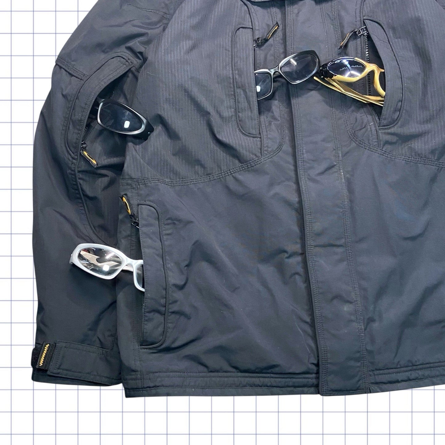 Vintage Oakley Software 2 In 1 Jacket - L