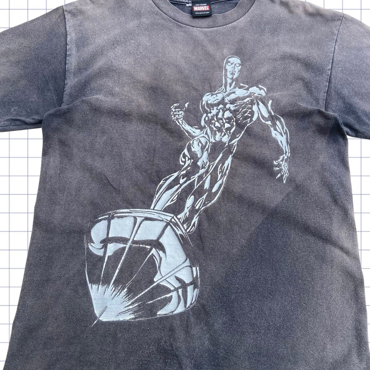 Y2K Marvel Mad Engine Silver Surfer Tshirt - S
