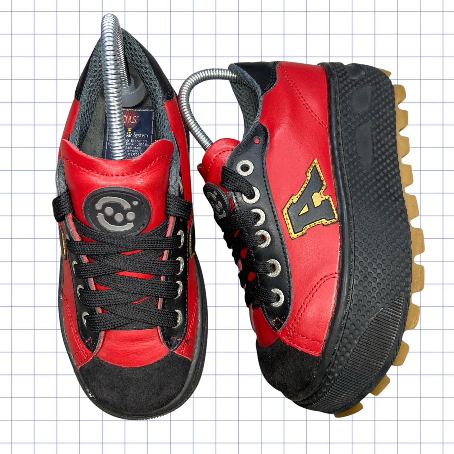 New Rock Style Art Company Chunky Boots - UK 4