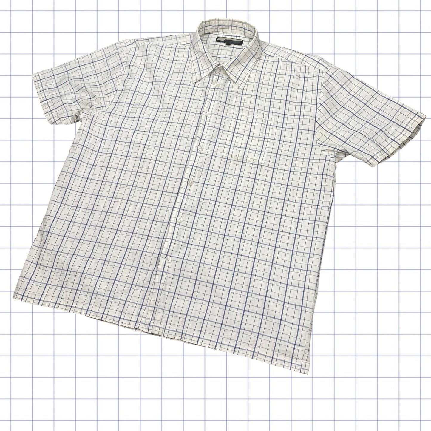 Vintage Jack & Jones Checkered Tshirt - L/XL