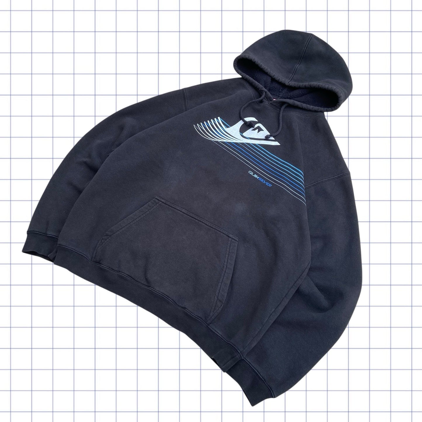 Vintage Quiksilver Graphic Hoodie - L