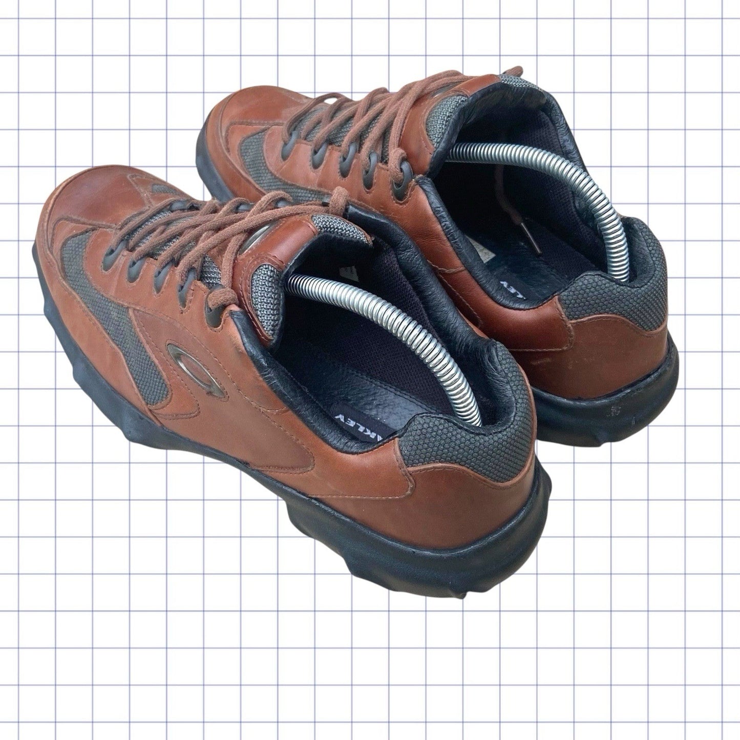 Rare Early 2000s Oakley  Leather Trainers - UK 9