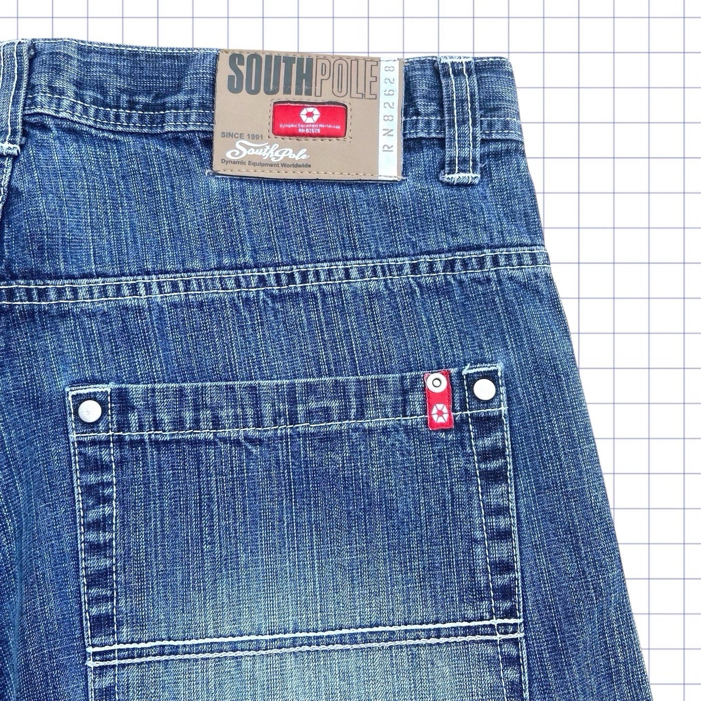 Vintage Southpole Red Tab Jorts - 36W