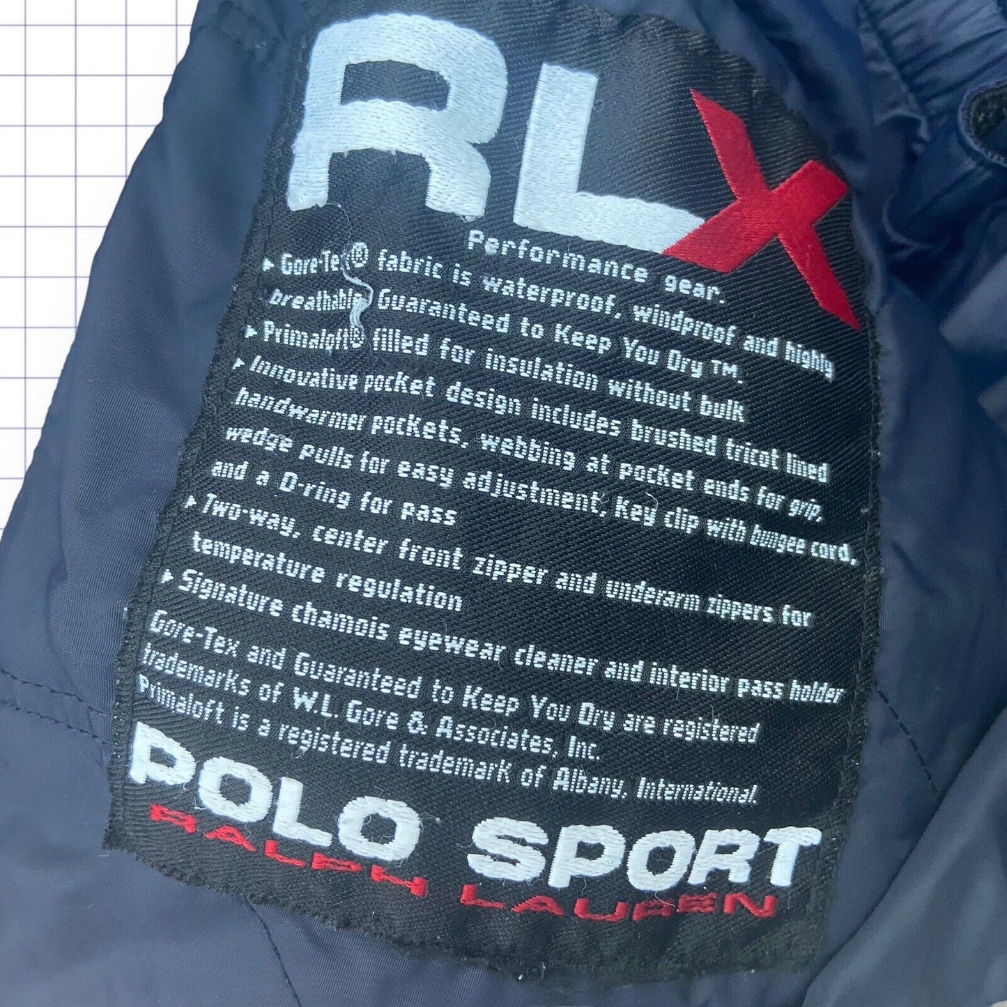 Vintage Polo Ralph Sport Goretex Jacket RLX - M