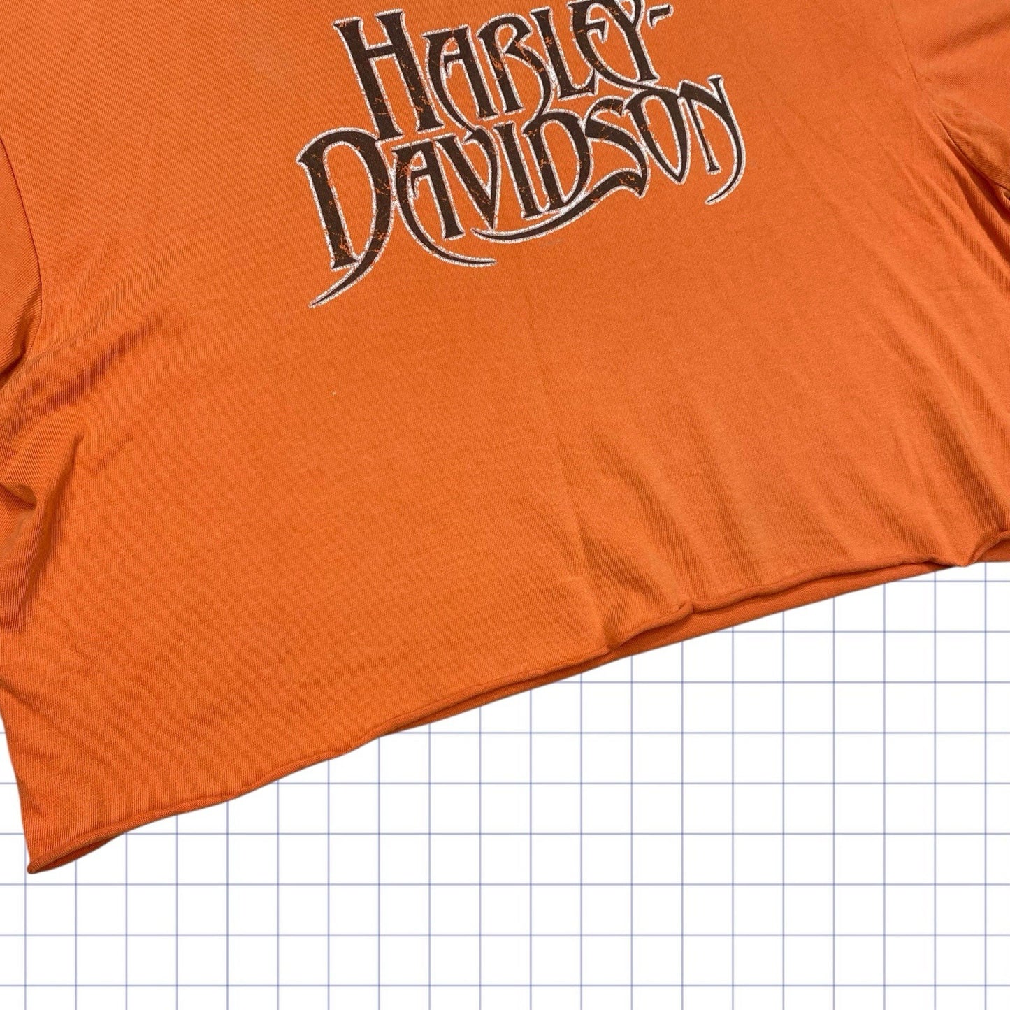 Vintage Harley Davidson Cropped Top - S