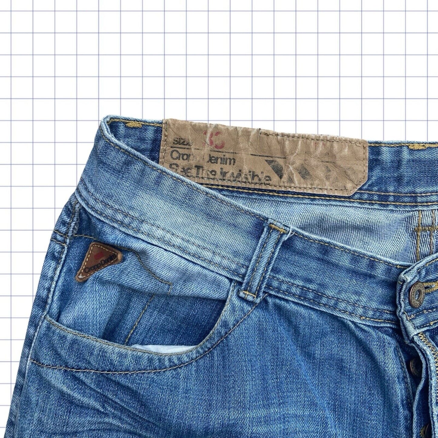 Ice Cream Drip Jorts - 32W