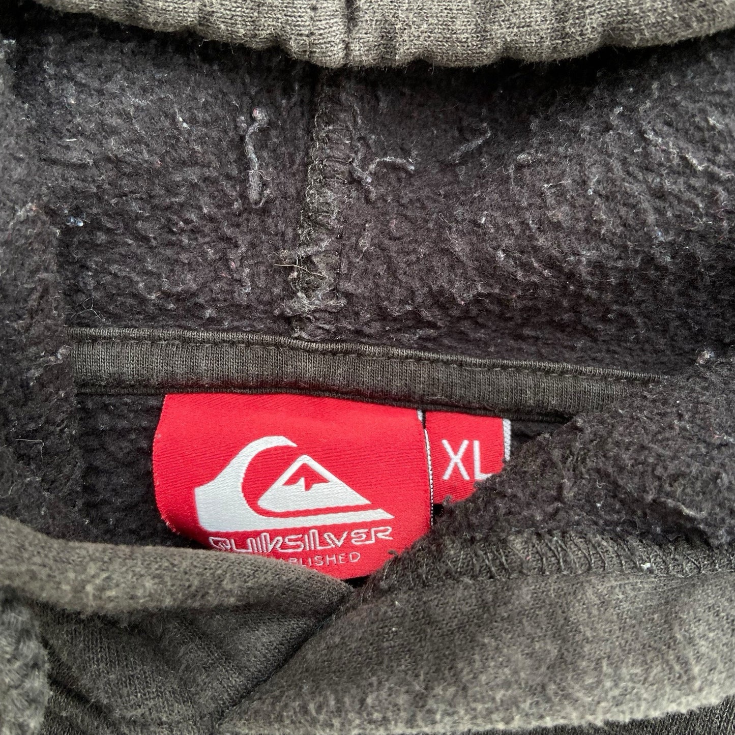 Vintage Quiksilver Graphic Hoodie - L
