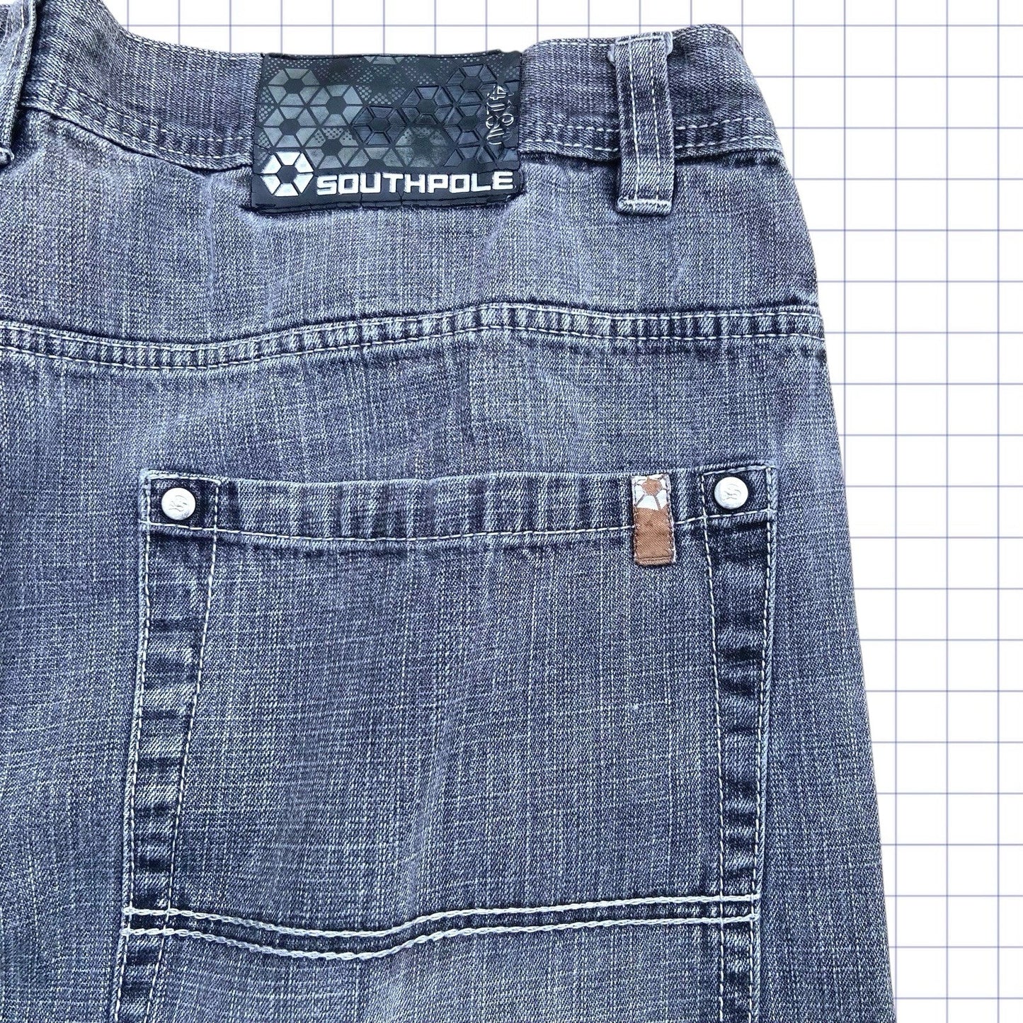 Vintage Southpole Brown Tab Jorts - 38W