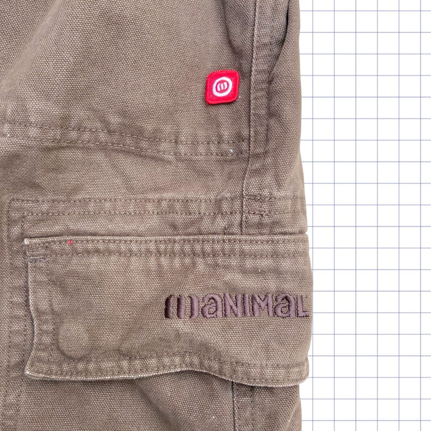 Y2K Animal Jorts – 32-36W