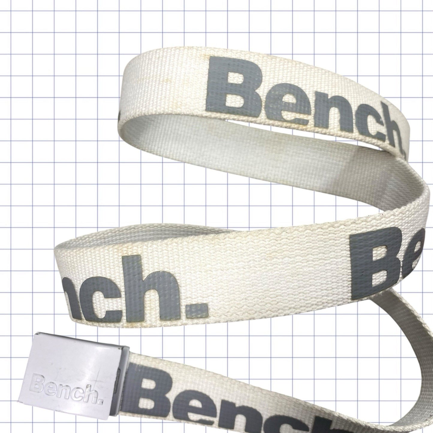 Bench Canvas Spellout Belt