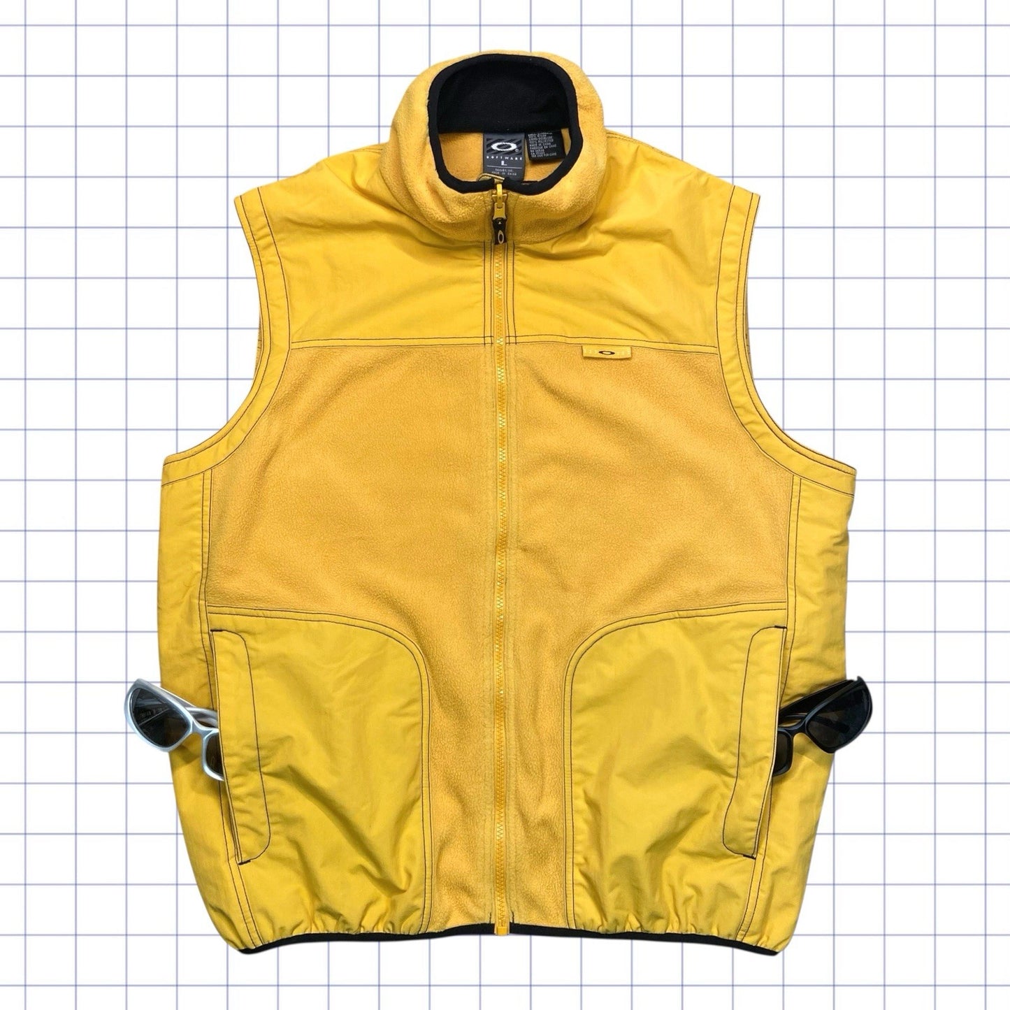 Vintage Oakley Software 2 In 1 Jacket - L